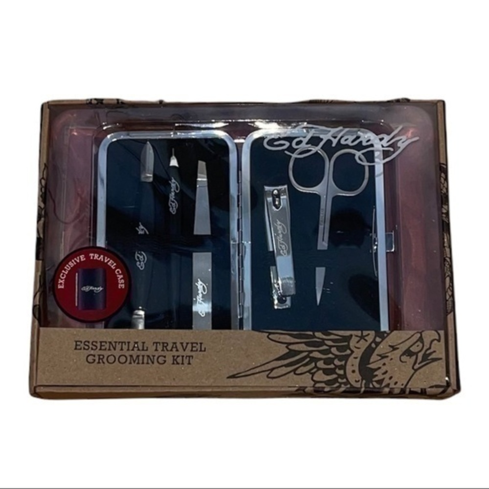 Ed Hardy Essential Travel Grooming Kit - NWT